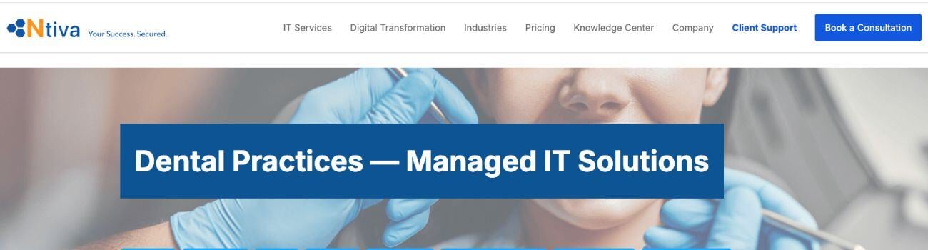 Ntiva Dental IT Services