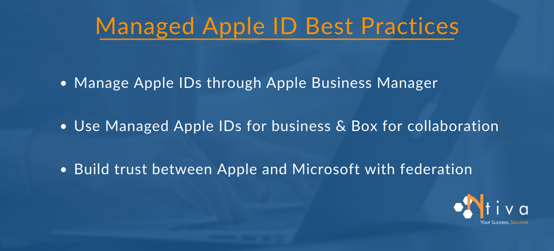 Apple ID for business list