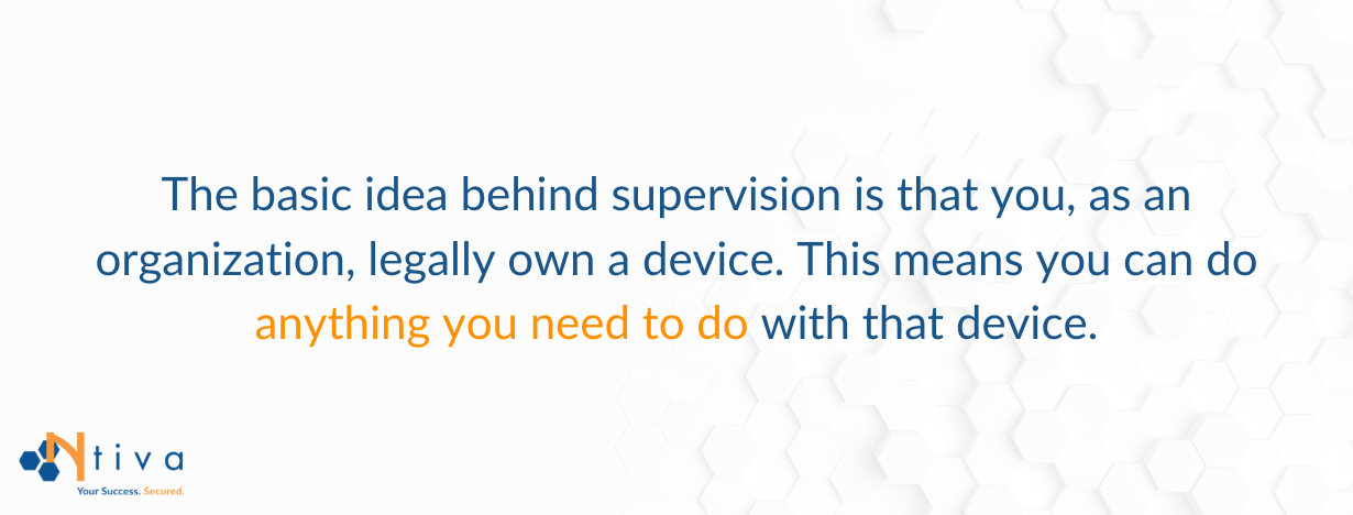 Apple Supervision Quote
