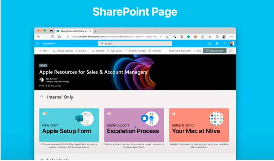 SharePoint Page