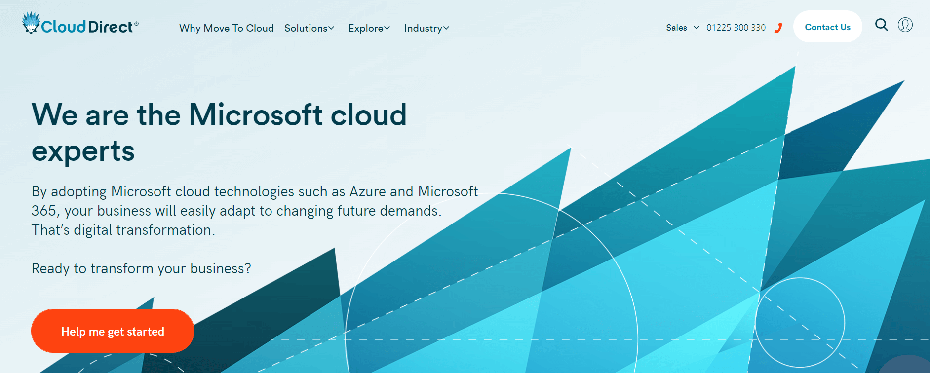 Cloud Direct homepage: We are the Microsoft cloud experts