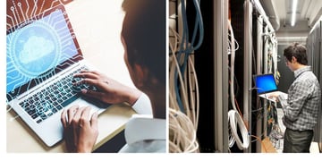 Cloud IT services vs on site IT