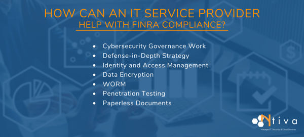 IT Service Provider FINRA Compliance