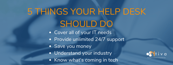5 Things Your IT Help Desk Should Do
