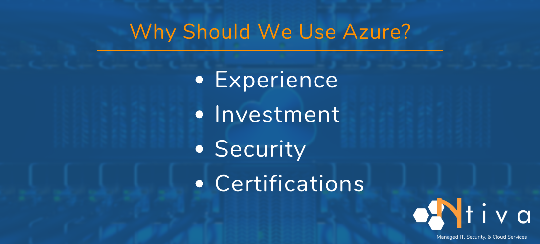 Why Use Microsoft Azure