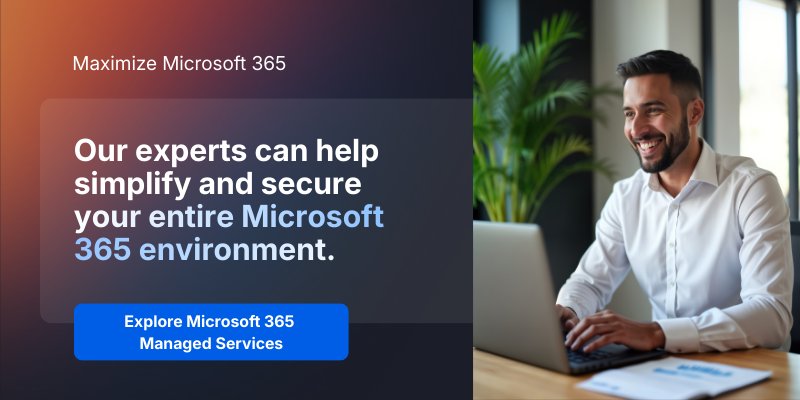 Managed Microsoft Services - Services Page