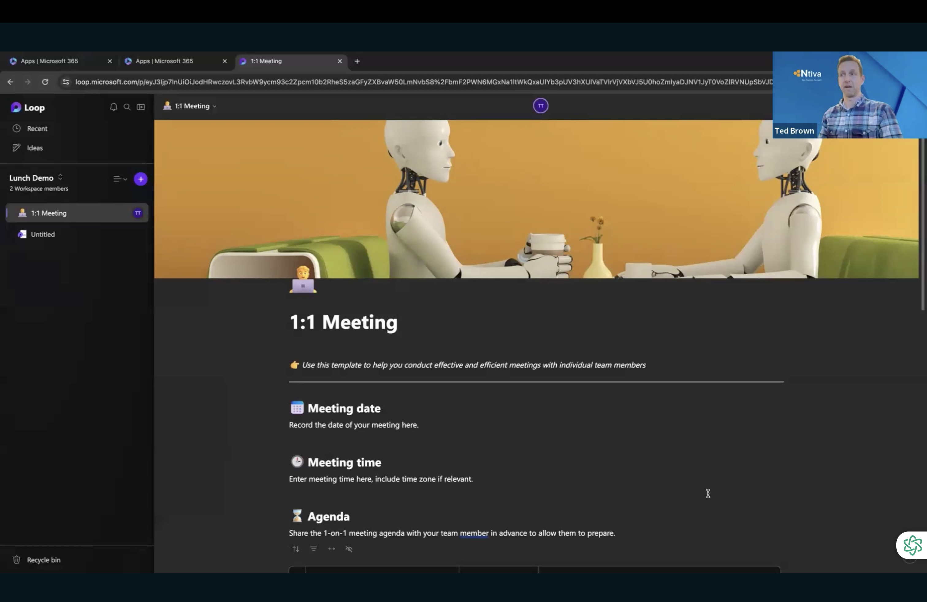 Microsoft Office 365 Meeting