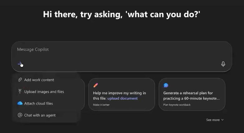 microsoft copilot chat