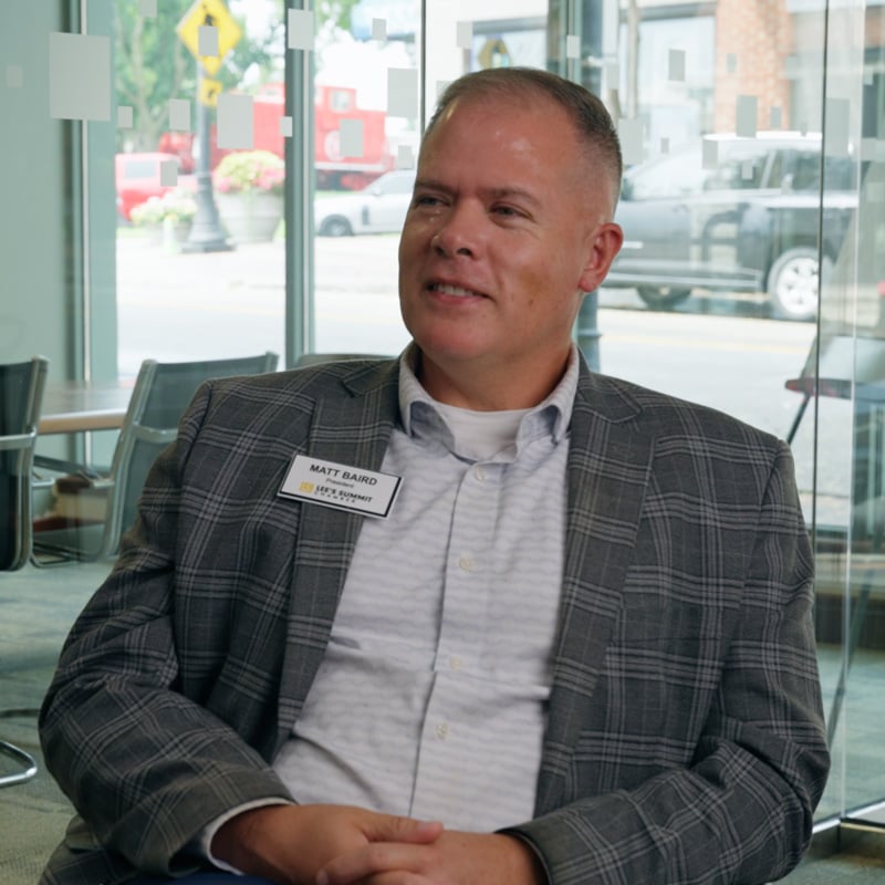 Matt Baird with Lee's Summit Chamber