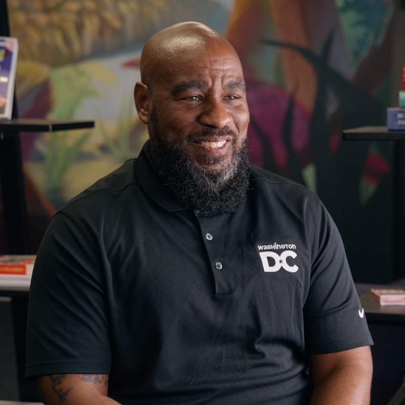 Calvin Morgan with Destination DC